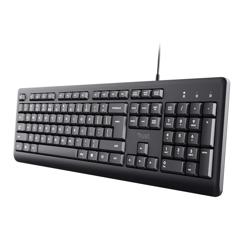 Clavier Filaire TRUST PRIMO AZERTY Français / Noir - Trust - photo 2