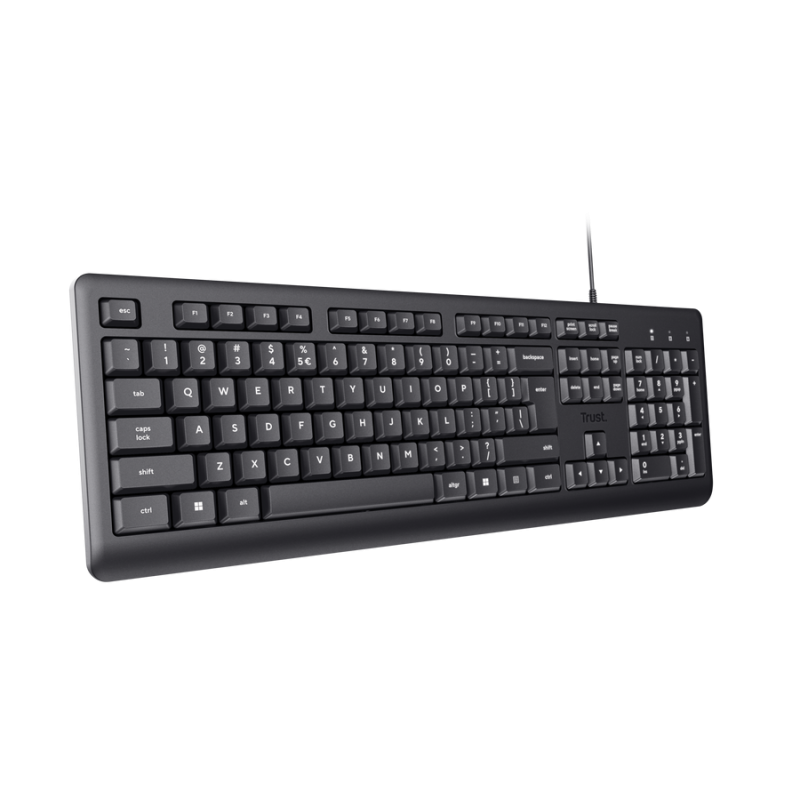 Clavier Filaire TRUST PRIMO AZERTY Français / Noir - Trust - photo 3