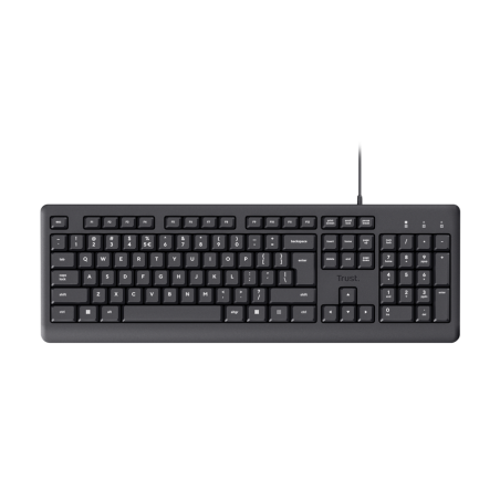 Clavier Filaire TRUST PRIMO AZERTY Français / Noir - Trust - photo 7