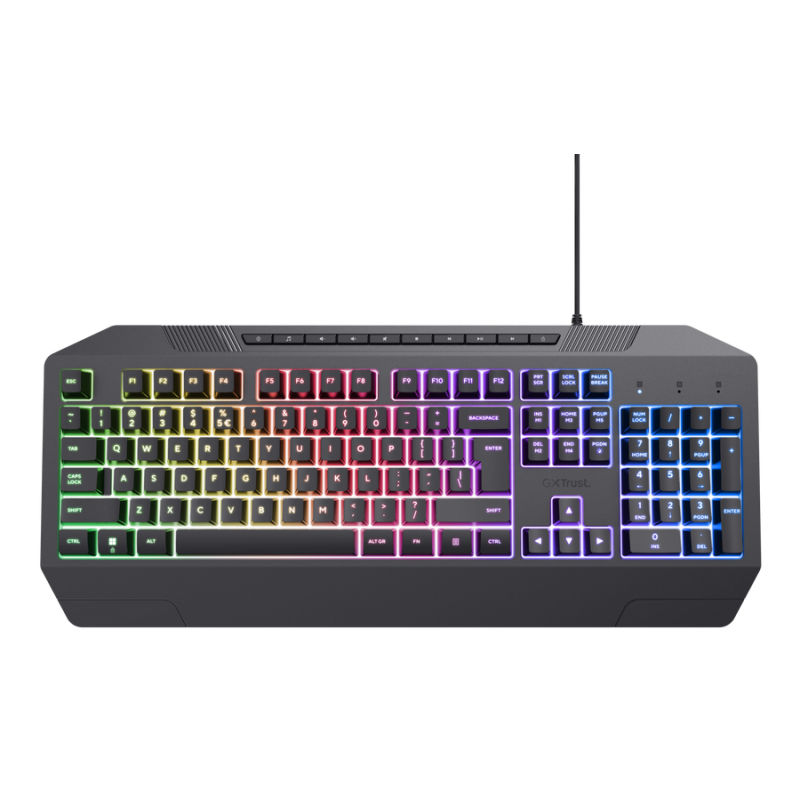 Clavier Gamer Filaire TRUST GXT 836 Evocx / Noir - Trust - photo 1