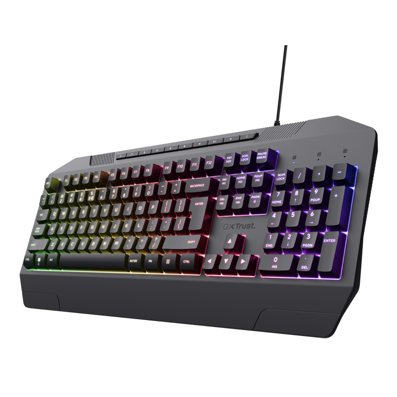 Clavier Gamer Filaire TRUST GXT 836 Evocx / Noir - Trust - photo 2