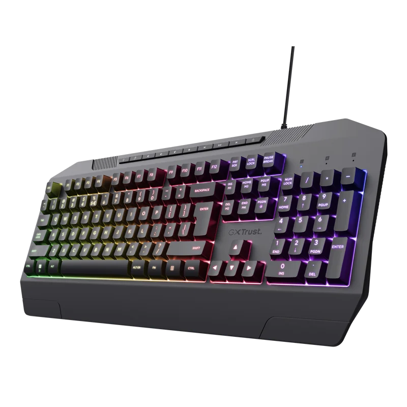 Clavier Gamer Filaire TRUST GXT 836 Evocx / Noir - Trust - photo 2