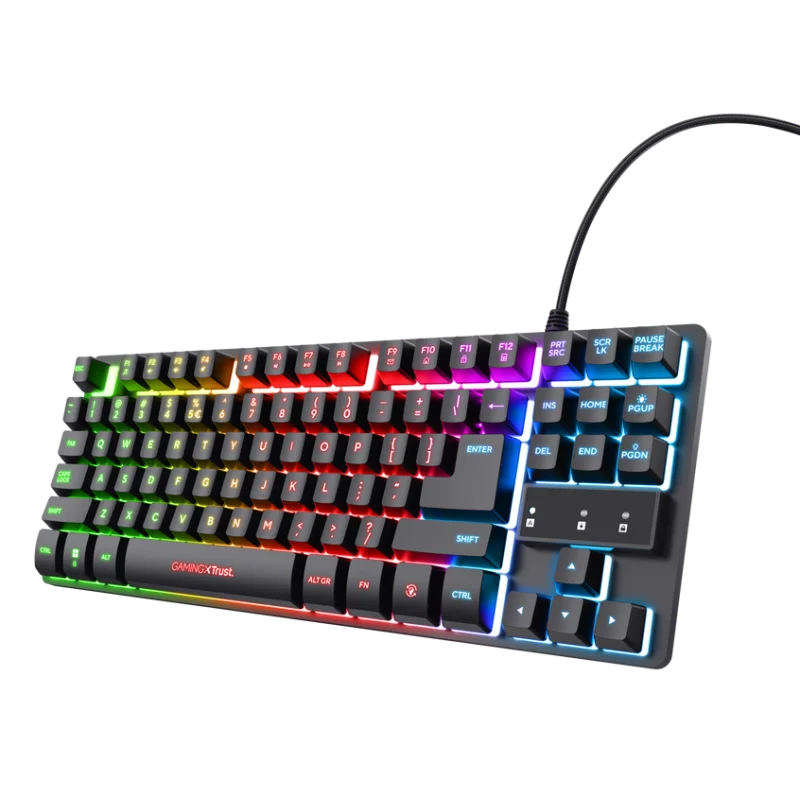 Clavier Gamer Filaire TRUST Thado GXT 833 / Noir