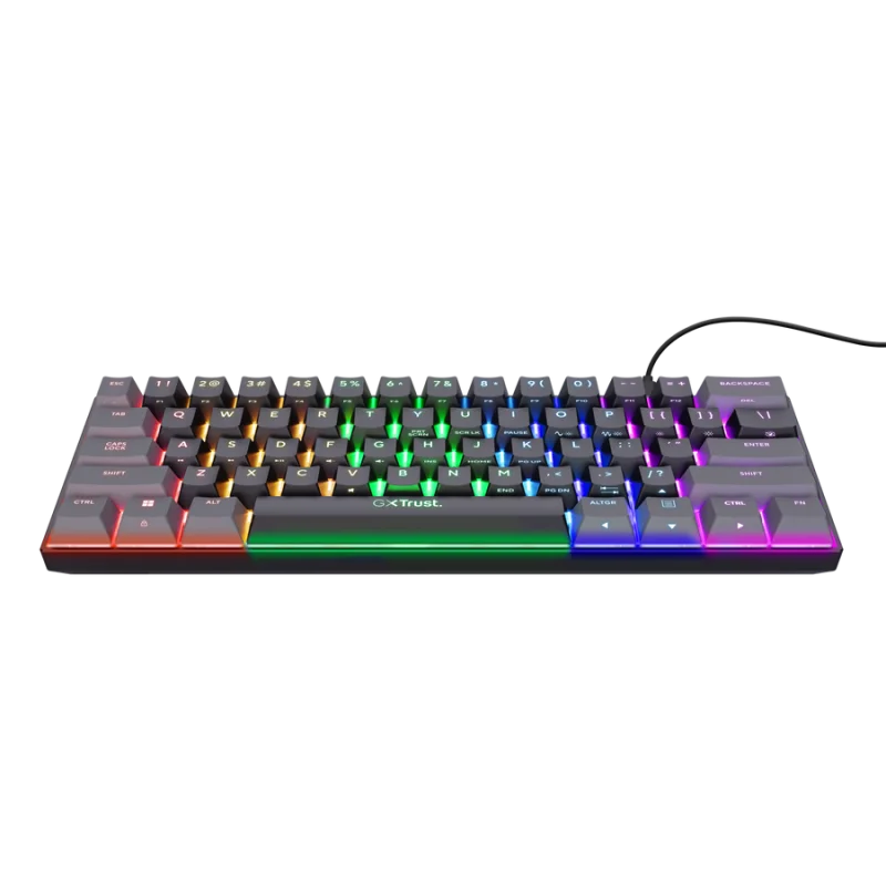 Mini Clavier Gamer Filaire Mécanique TRUST ACIRA GXT867 / Noir - Trust - photo 3