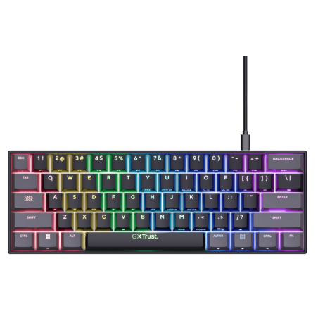 Mini Clavier Gamer Filaire Mécanique TRUST ACIRA GXT867 / Noir - Trust - photo 7