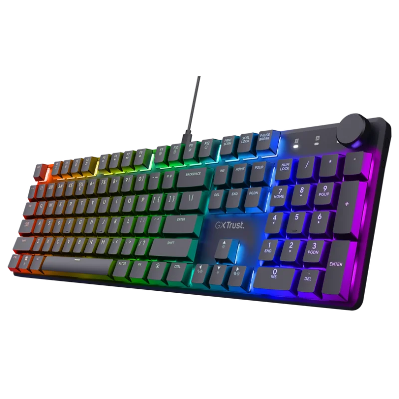 Clavier Gamer Filaire Mécanique TRUST TORIX GXT 866 / Noir