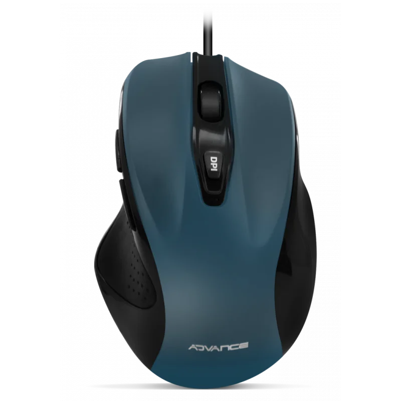 Souris Filaire ADVANCE Shape 6D USB / Bleu - photo 1