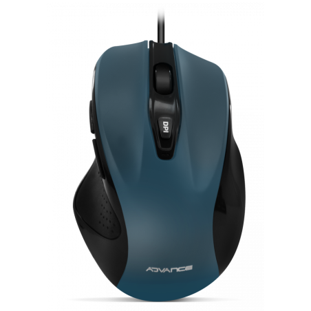 Souris Filaire ADVANCE Shape 6D USB / Bleu - photo 5