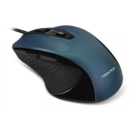 Souris Filaire ADVANCE Shape 6D USB / Bleu - photo 6
