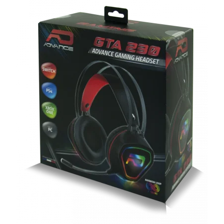 Casque Gamer Advance GTA 230 RGB / Noir - photo 14