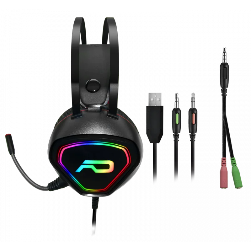 Casque Gamer Advance GTA 230 RGB / Noir - photo 3