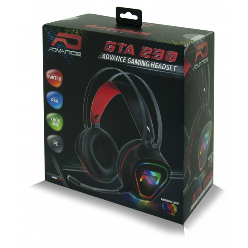 Casque Gamer Advance GTA 230 RGB / Noir - photo 5