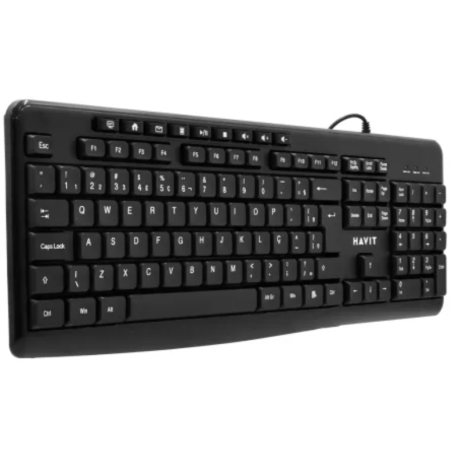 Clavier filaire USB Havit KB2008 ULTRA SLIM / NOIR - photo 3
