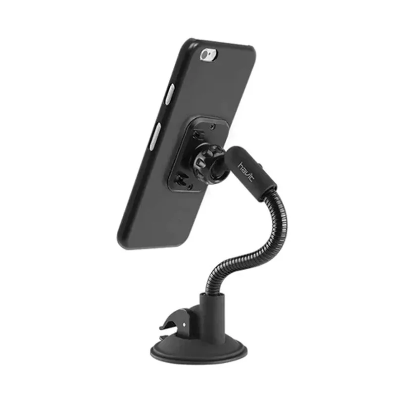 Support Telephone Main Libre Metal Avec Ventouse Havit H722 - photo 3