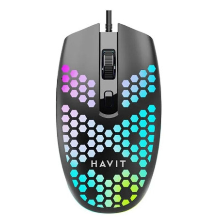 Souris Optique USB Gamer HAVIT HV-MS4254 RGB / Noir - photo 3