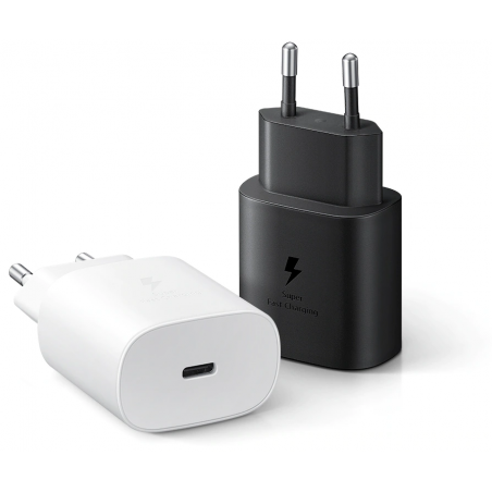 Chargeur Mural Original Samsung Ultra Rapide 25W / Noir - Samsung - photo 11