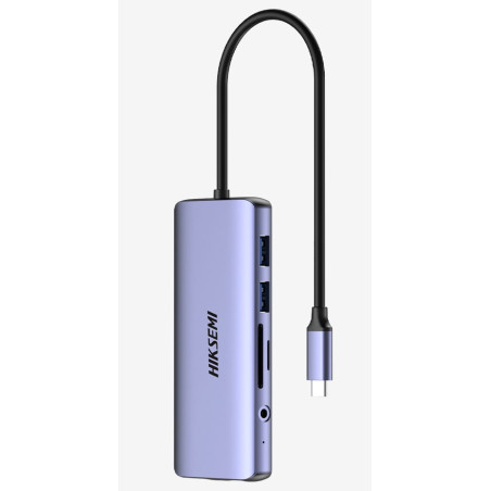 HUB USB Hiksemi Multifonctionnel Type-C 11-en-1 DS11 / Gris - photo 8