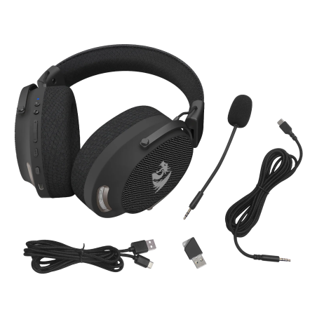 Casque Gaming sans fil Redragon H858 Arrow Pro Carbon - Redragon - photo 17