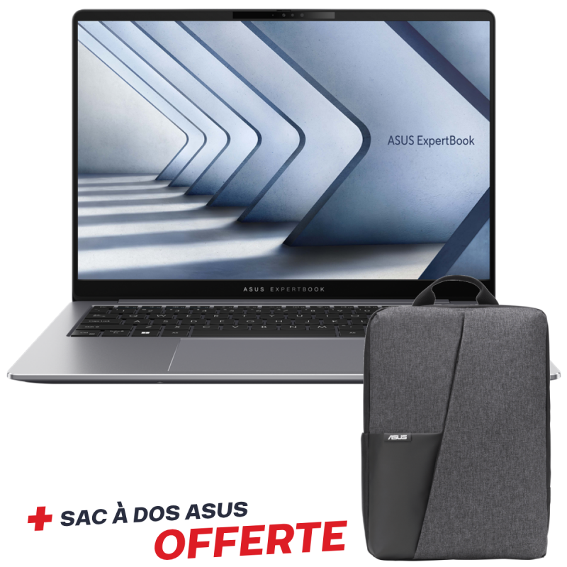 Pc Portable ASUS ExpertBook P5 P5405CSA / Ultra 7 258V / 32 Go / 512 Go SSD / Windows 11 / Gris Avec Sac à Dos Asus - Asus - photo 1