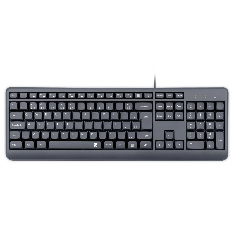 Clavier Filaire Redragon BK-7092 / Azerty / Noir - Redragon - photo 1
