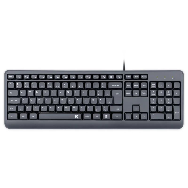 Clavier Filaire Redragon BK-7092 / Azerty / Noir