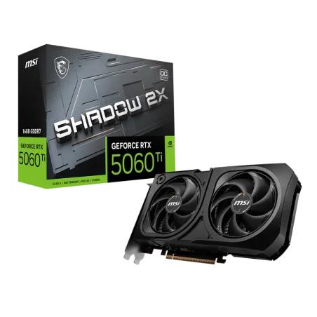Carte graphique MSI GeForce RTX 5060 Ti SHADOW 2X OC PLUS Bulk / 16 Go GDDR7 - MSI - photo 7