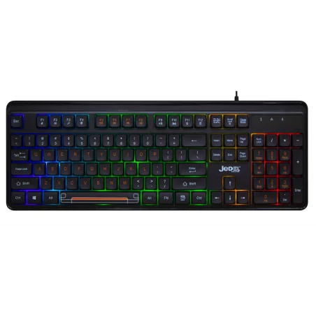 Pack Clavier Gaming JEDEL K31 / AZERTY / Noir Avec SOURIS 7D Gaming RGB LED Light R8 / jusqu'à 3 600 DPI / Noir - photo 6