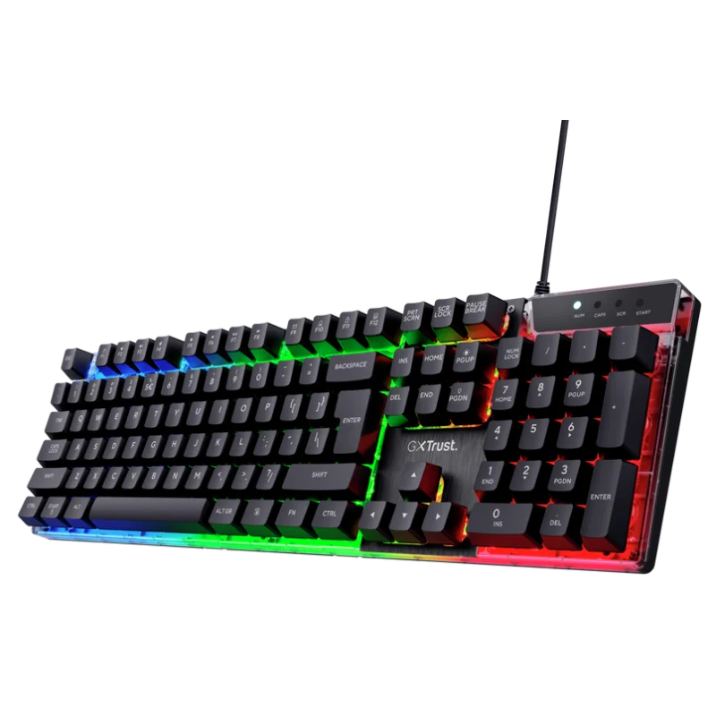 Clavier Gamer Filaire TRUST GXT 835 AZOR / Noir