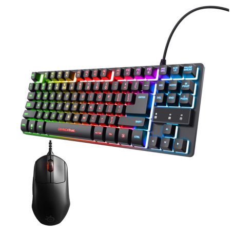 Pack Clavier Gamer Filaire TRUST Thado GXT 833 / Noir Avec Souris Gaming SteelSeries Prime+ / Noir - SteelSeries - photo 7