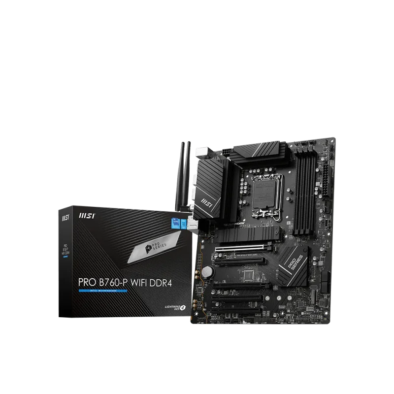 Carte mère MSI PRO B760-P WIFI DDR4 / ATX / LGA 1700 / DDR4