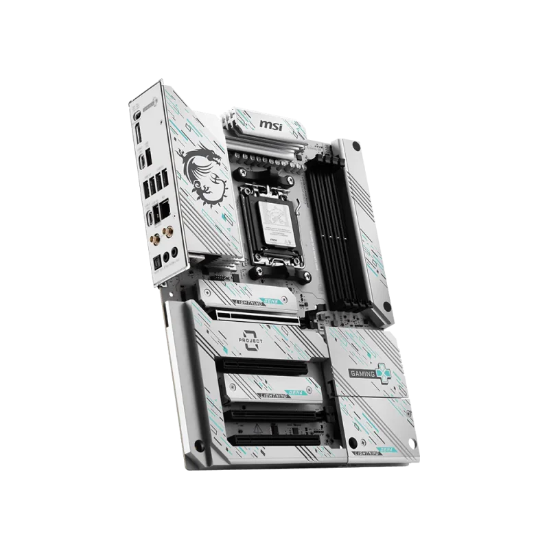 Carte mère MSI B850 GAMING PLUS WIFI PZ / ATX / AM5 / DDR5 - MSI - photo 3