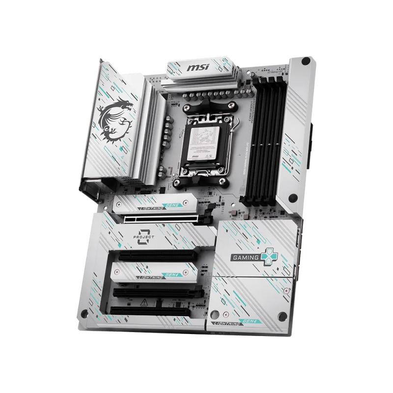 Carte mère MSI B850 GAMING PLUS WIFI PZ / ATX / AM5 / DDR5 - MSI - photo 4