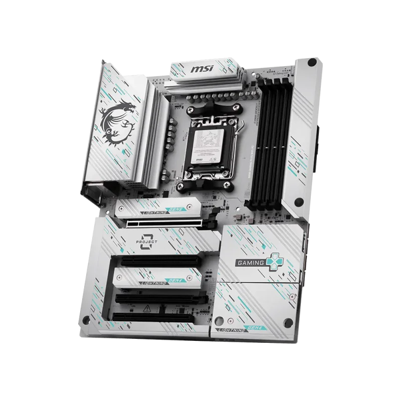 Carte mère MSI B850 GAMING PLUS WIFI PZ / ATX / AM5 / DDR5 - MSI - photo 4