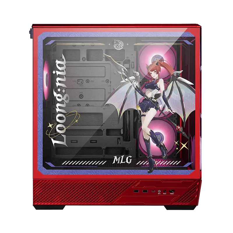 Boîtier Gaming Moyen Tour MSI PANO 130R ÉDITION MLG / ATX / ARGB / Rouge - MSI - photo 3