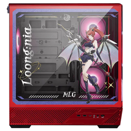Boîtier Gaming Moyen Tour MSI PANO 130R ÉDITION MLG / ATX / ARGB / Rouge - MSI - photo 10