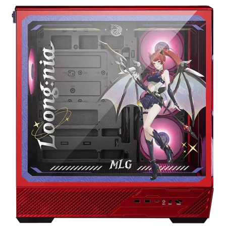Boîtier Gaming Moyen Tour MSI PANO 130R ÉDITION MLG / ATX / ARGB / Rouge - MSI - photo 10