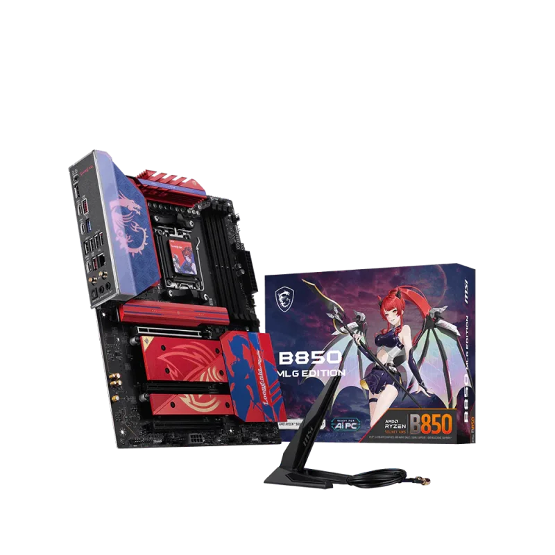 Carte mère MSI B850 ÉDITION MLG / ATX / AM5 / DDR5 - MSI - photo 1