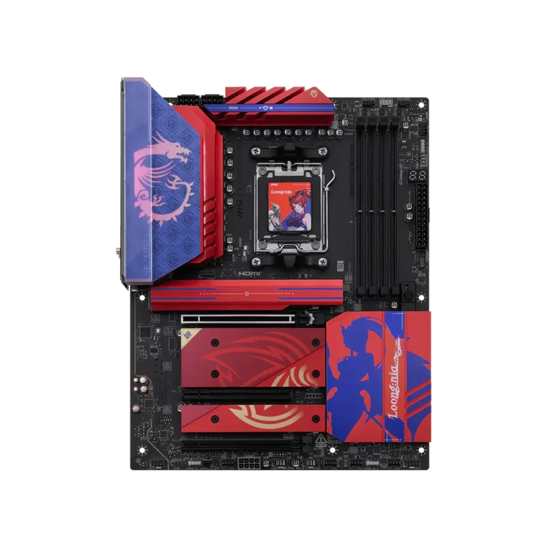 Carte mère MSI B850 ÉDITION MLG / ATX / AM5 / DDR5 - MSI - photo 2