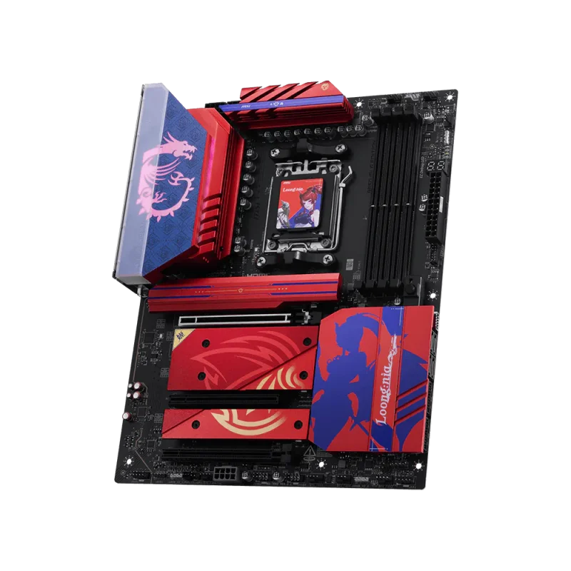 Carte mère MSI B850 ÉDITION MLG / ATX / AM5 / DDR5 - MSI - photo 4