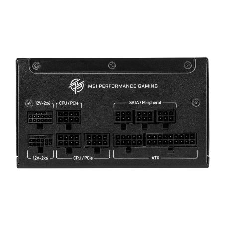 Boîte d'alimentation MSI MPG A1250GS PCIE5 / 80 PLUS Gold / Modulaire / 1250 Watts / ATX / Noir - MSI - photo 12