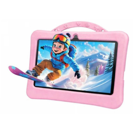 TABLETTE KIDS SMARTBARRY B92 7" / 5G / WIFI / 8 Go / 512 Go Avec Étui + Film + Free Gifts / Pink - photo 4