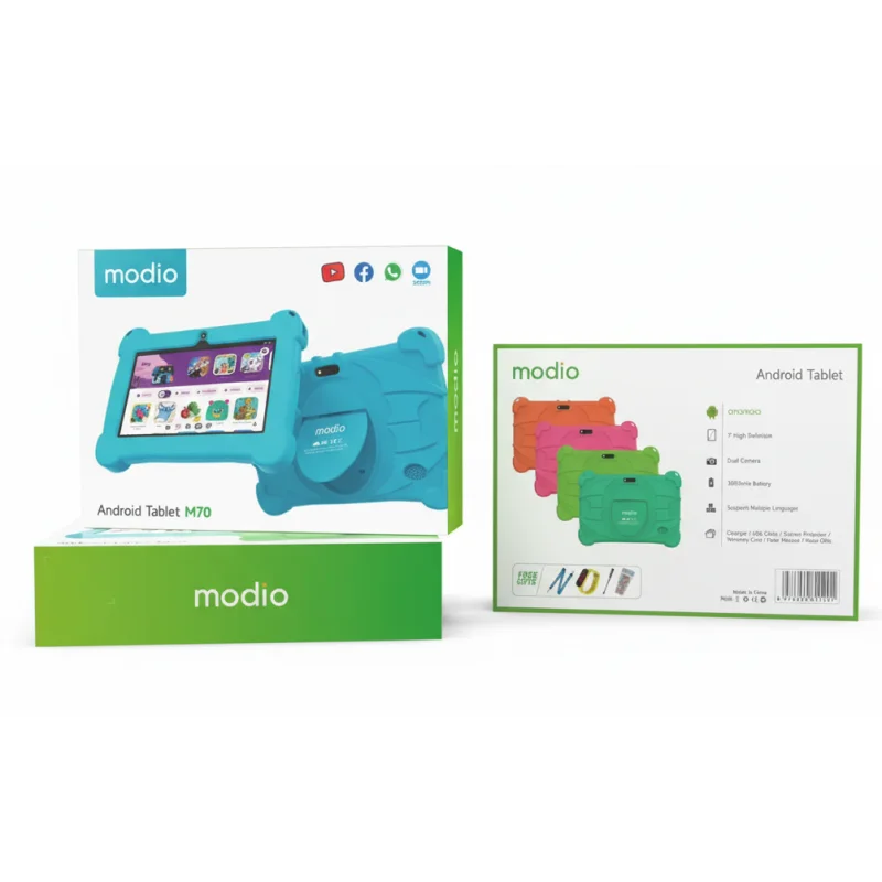 Tablette KIDS MODIO M70 7" Wi-Fi 4GB/128GB ETUI + PEN + FREE GIFTS / BLEU - photo 2