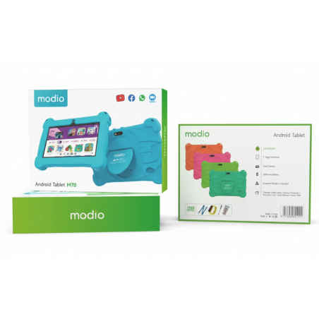 Tablette KIDS MODIO M70 7" Wi-Fi 4GB/128GB ETUI + PEN + FREE GIFTS / BLEU - photo 5