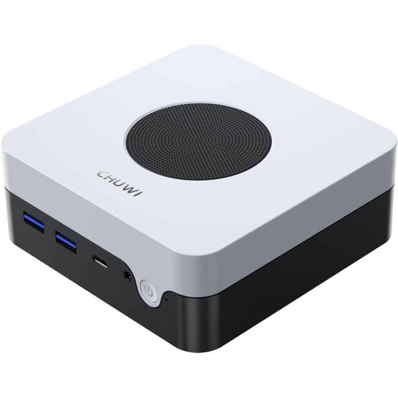 Mini Pc de bureau BCHUWI LarkBox X / i3-1220P / 8 Go / 256 Go SSD / Windows 11 / Blanc - photo 1