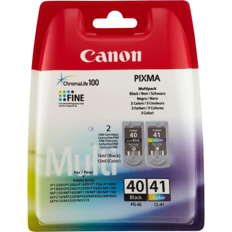Pack de Cartouche CANON PG-40 & CL-41 - Compatible Canon - photo 1