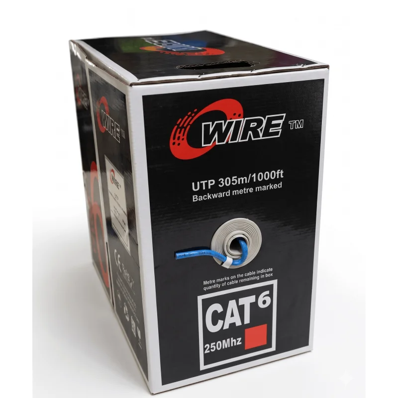 Câble Réseau CAT 6 FTP 305 M HOMOLOGUE PLENUM CERTIFIER CE / UL / CPR - photo 2