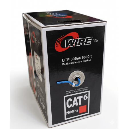 Câble Réseau CAT 6 FTP 305 M HOMOLOGUE PLENUM CERTIFIER CE / UL / CPR - photo 5