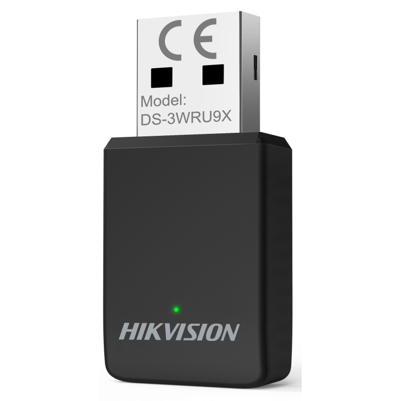 Adaptateur Hikvision USB Nano Wi-Fi 6 AX900 / Noir - photo 1