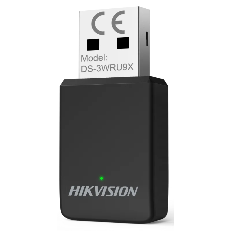 Adaptateur Hikvision USB Nano Wi-Fi 6 AX900 / Noir