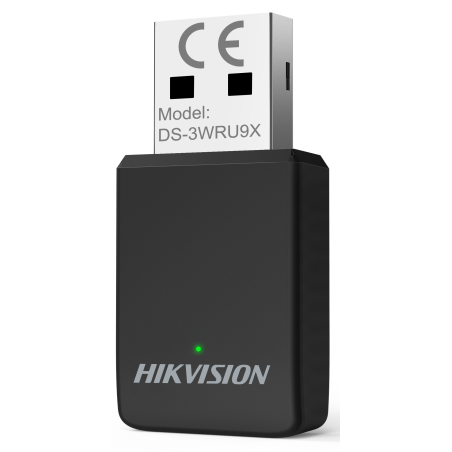 Adaptateur Hikvision USB Nano Wi-Fi 6 AX900 / Noir - photo 3